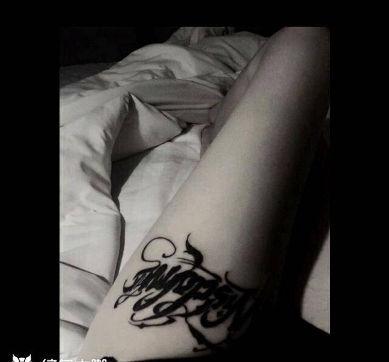 买家秀纹身图片