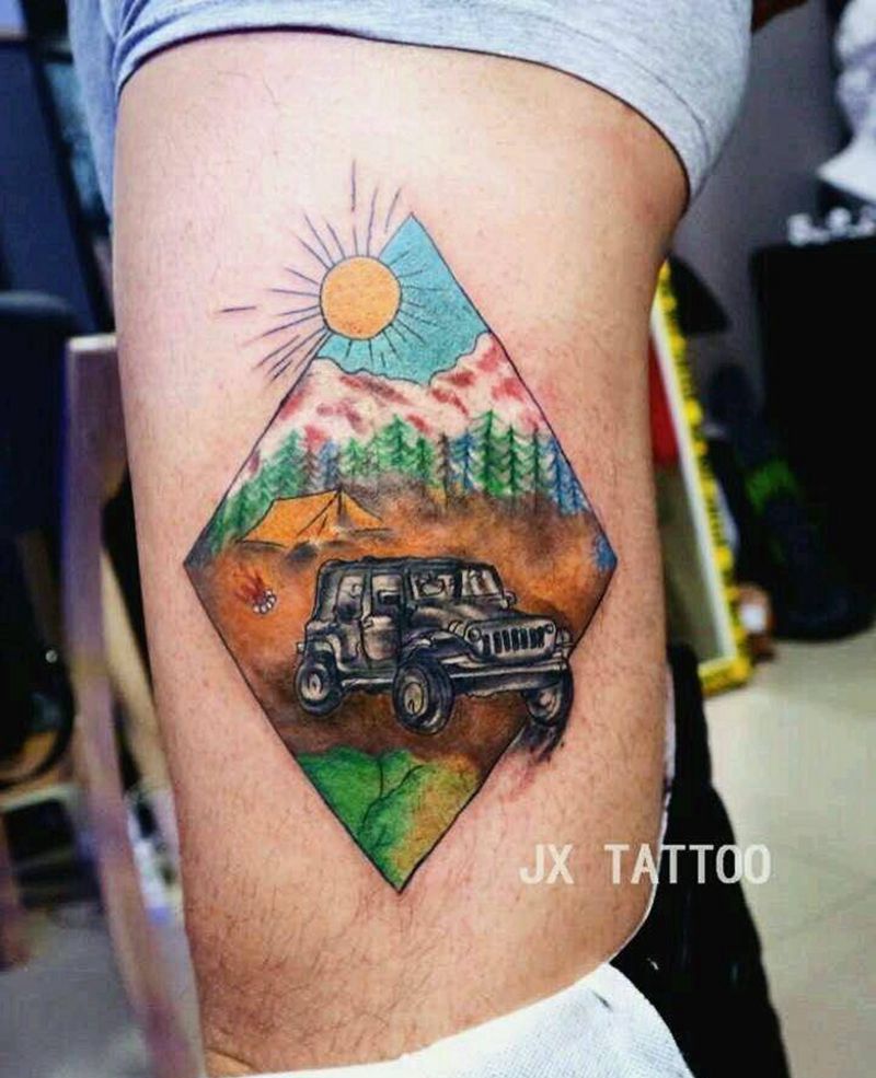 情侣档纹身图片