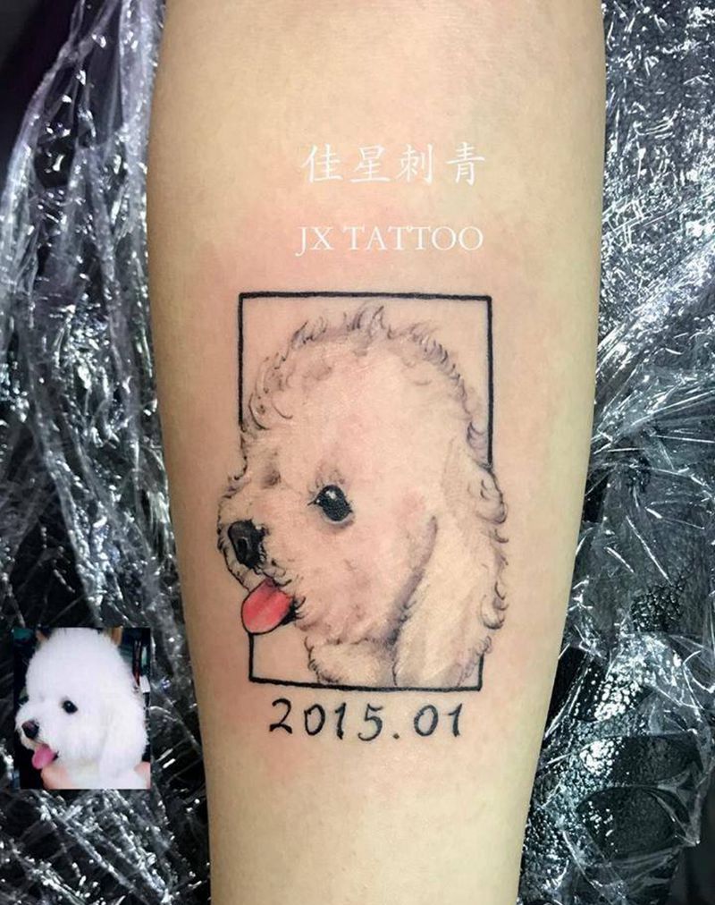 客人的小宝贝儿纹身图片