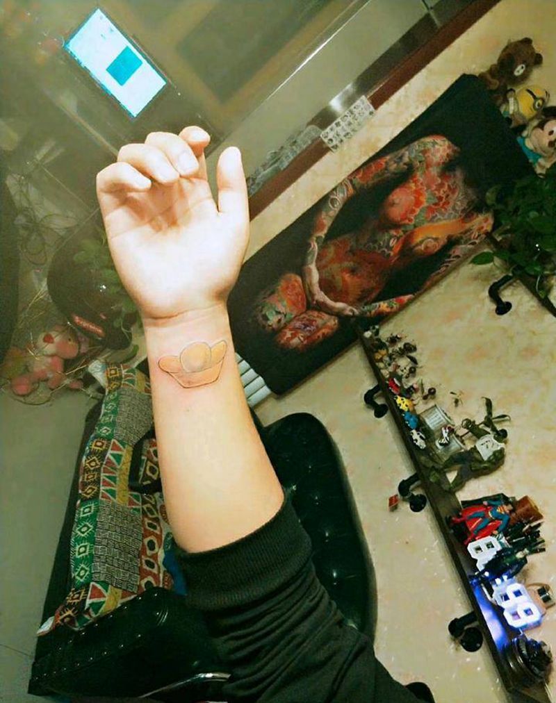 招财进宝纹身图片