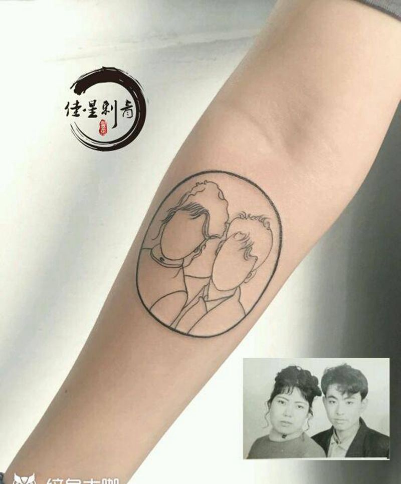照片纹身图片