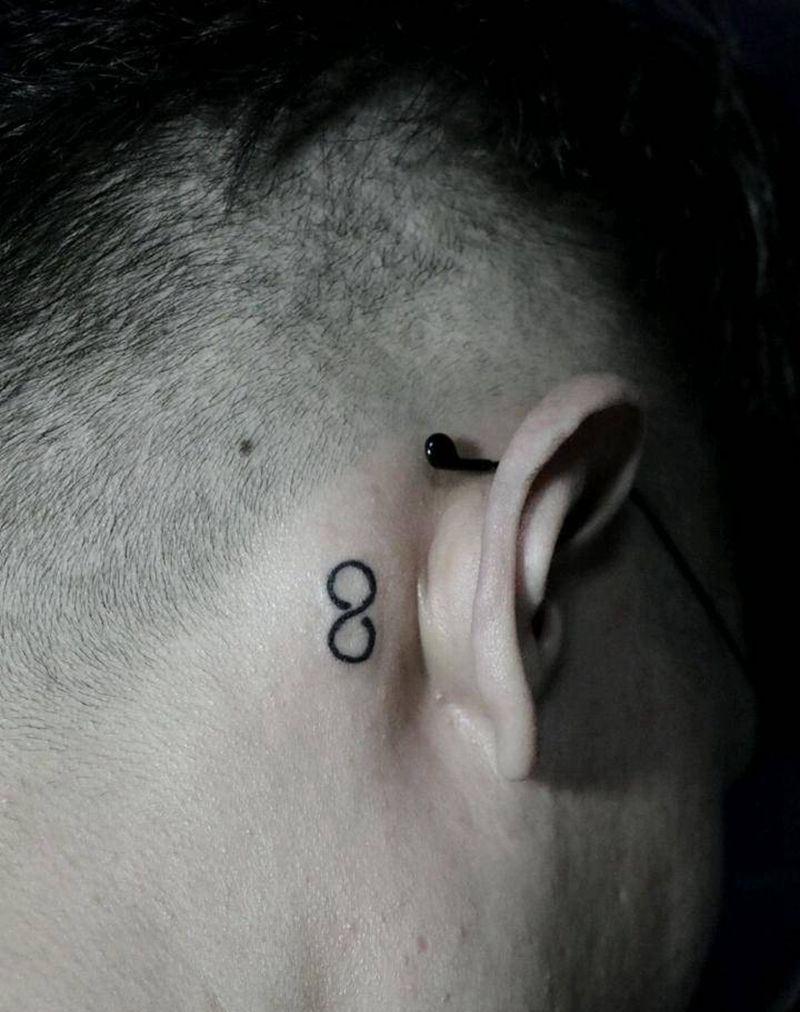 无限循环纹身图片