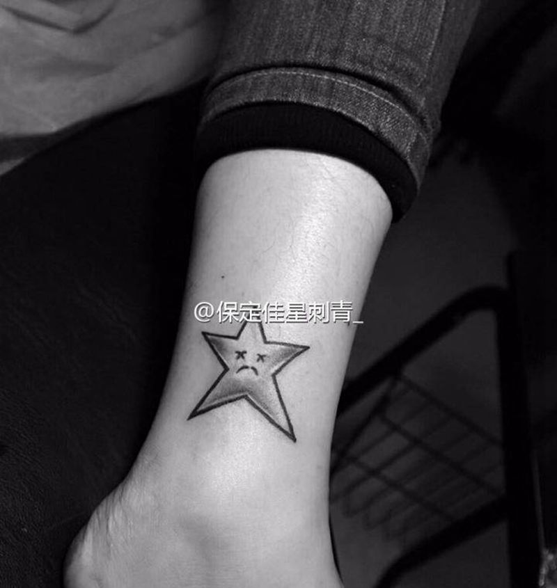 星星纹身图片