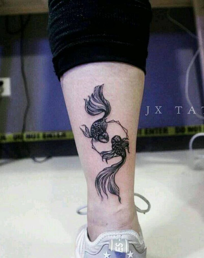 双鱼纹身图片