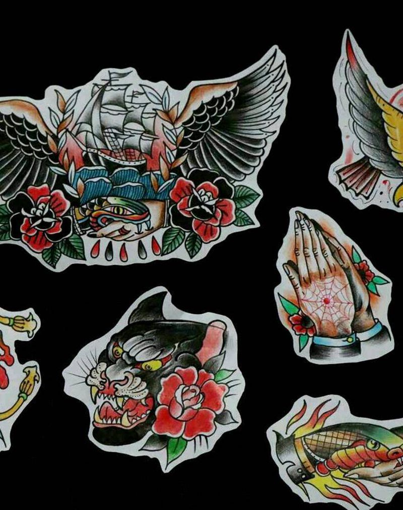 手稿,可约纹身图片