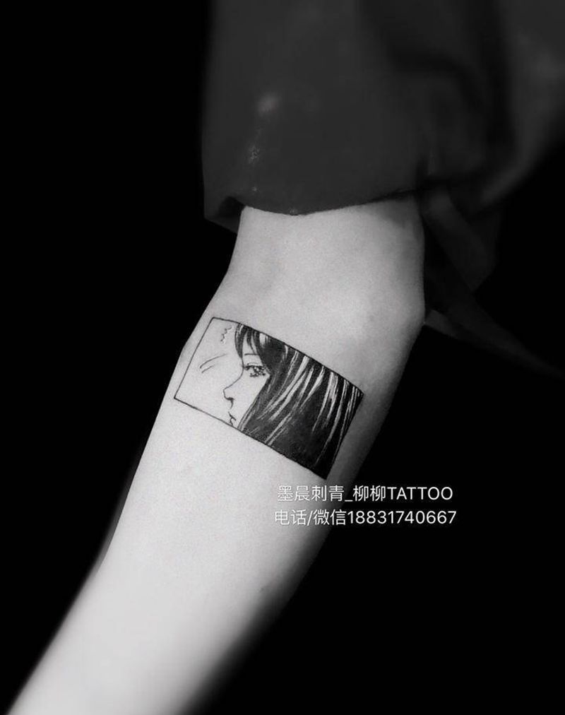 大爱富江纹身图片