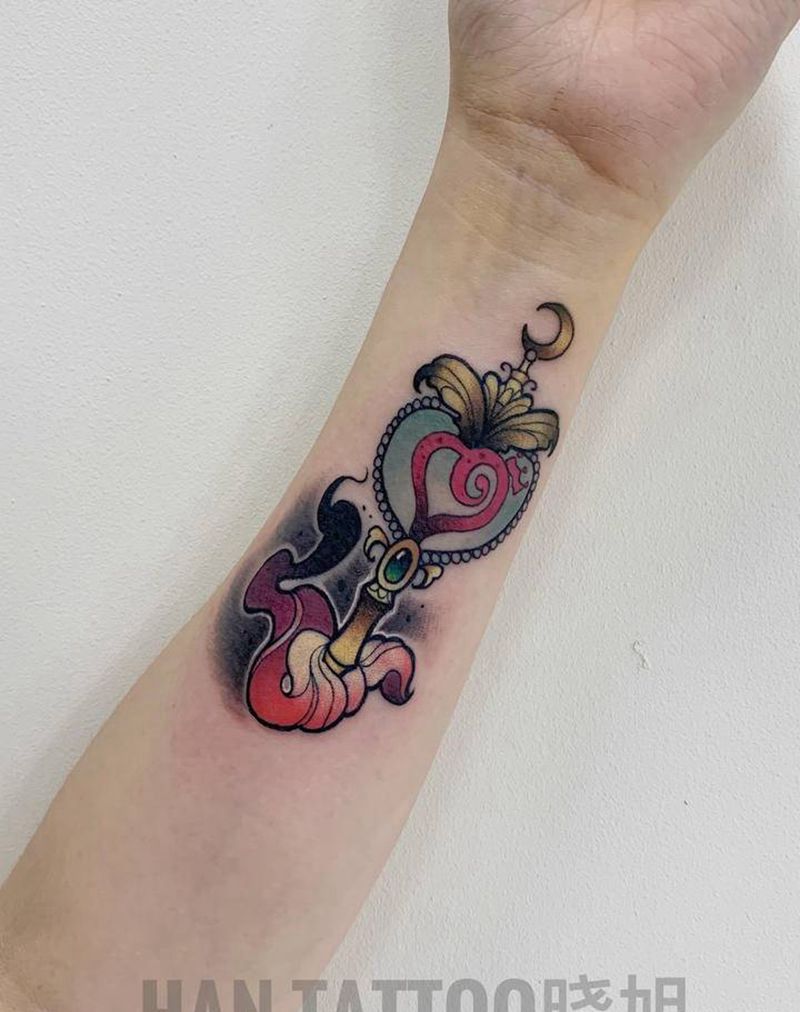 修改作品纹身图片_手臂New School纹身图案