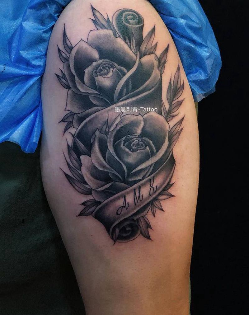 覆盖纹身图片_肩部纹身图案