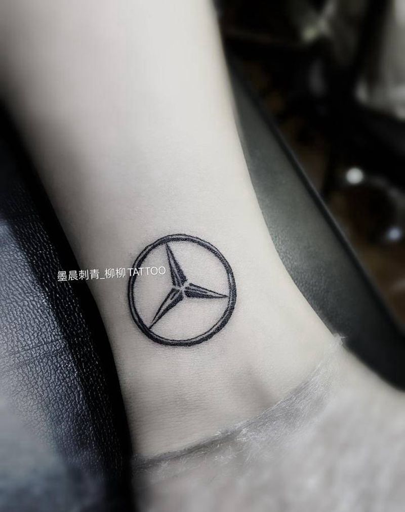 标志纹身图片_几何纹身图案