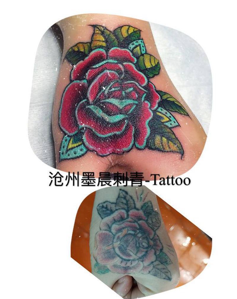 修改纹身图片_手部纹身图案