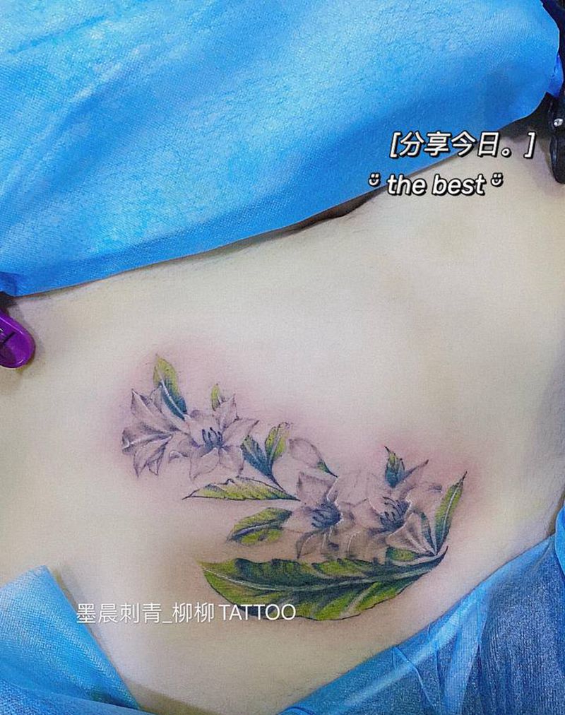 覆盖纹身图片_腹部纹身图案