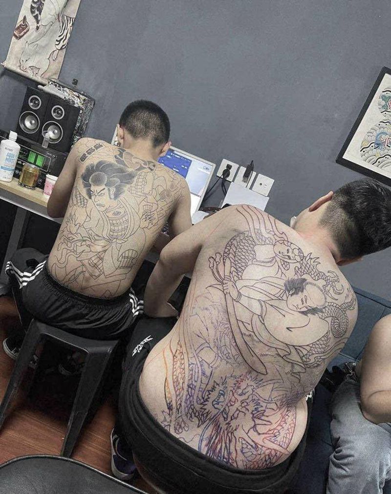 日式纹身图片_老传统纹身图案