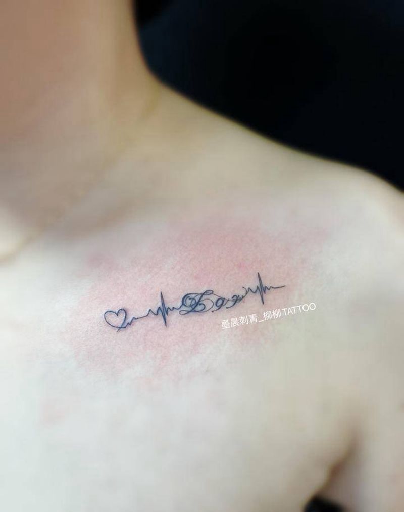 英文纹身图片_胸部纹身图案