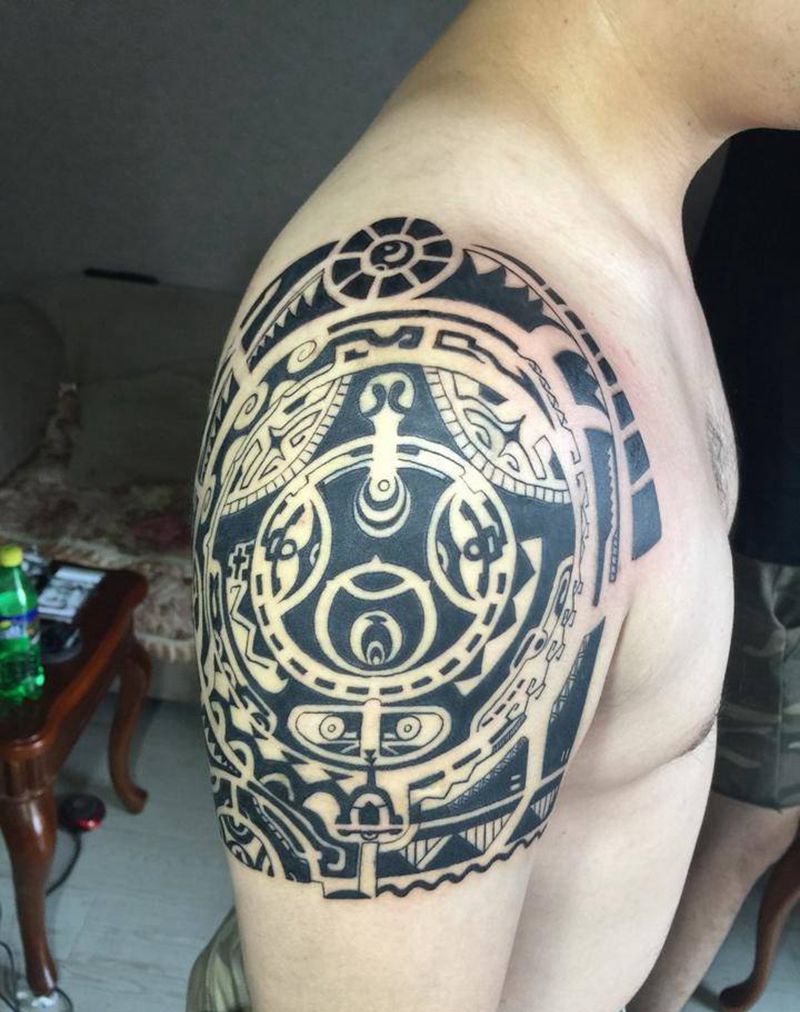 强森同款纹身图片