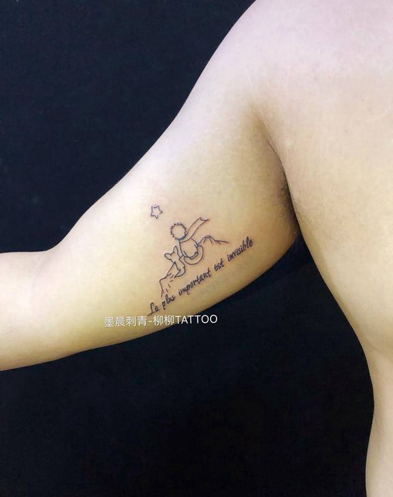 小王子纹身图片