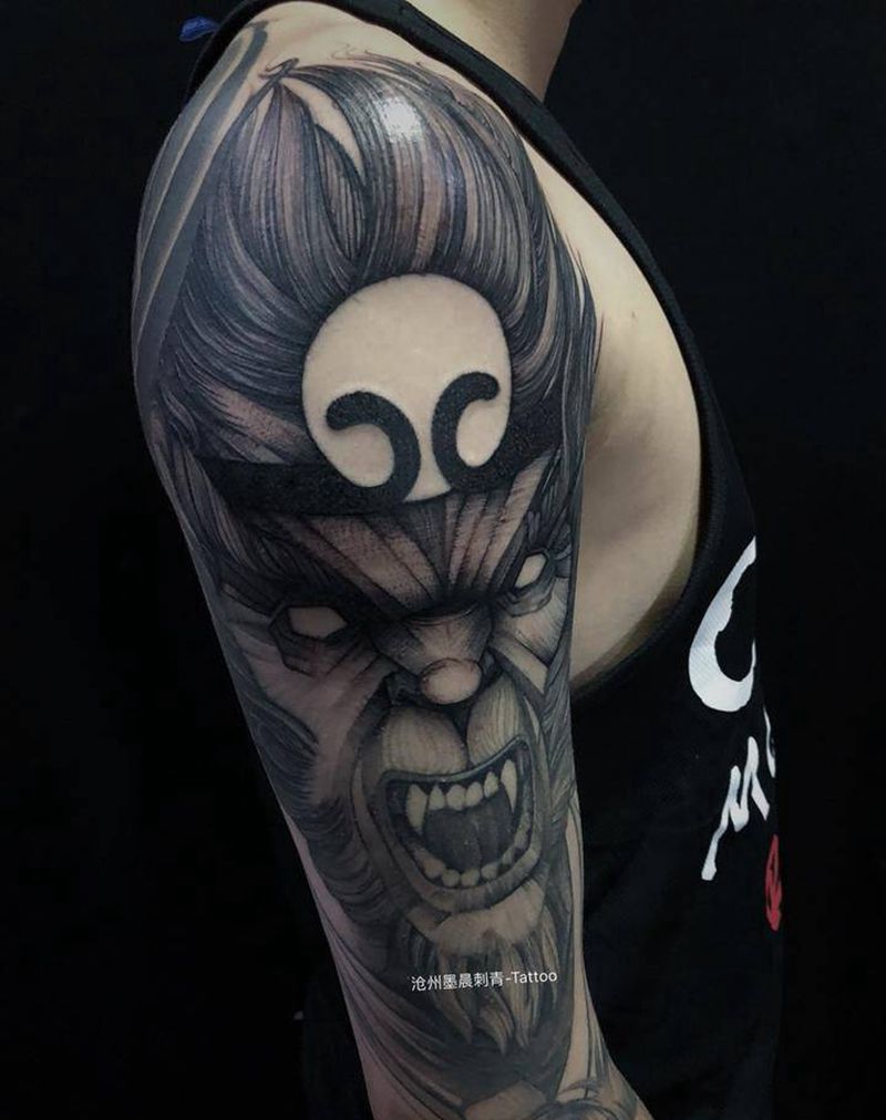 妖纹身图片
