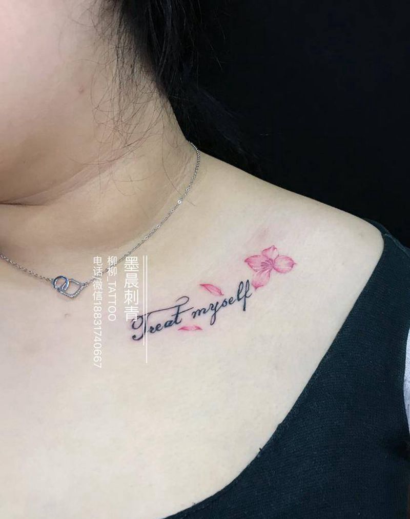 小花朵纹身图片