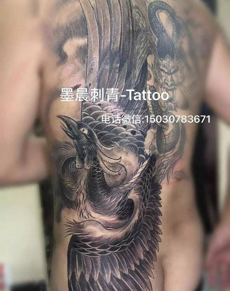 凤凰纹身图片