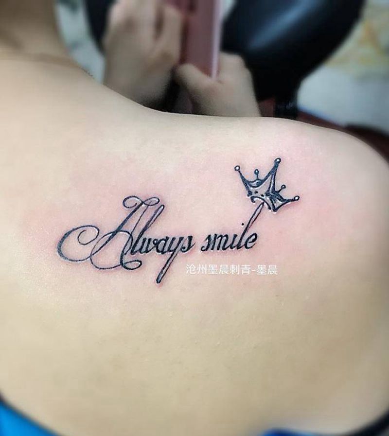 小字母纹身图片