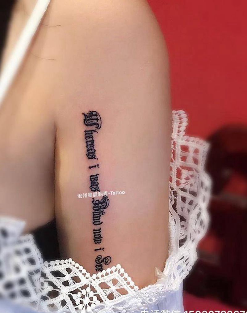 字母纹身图片