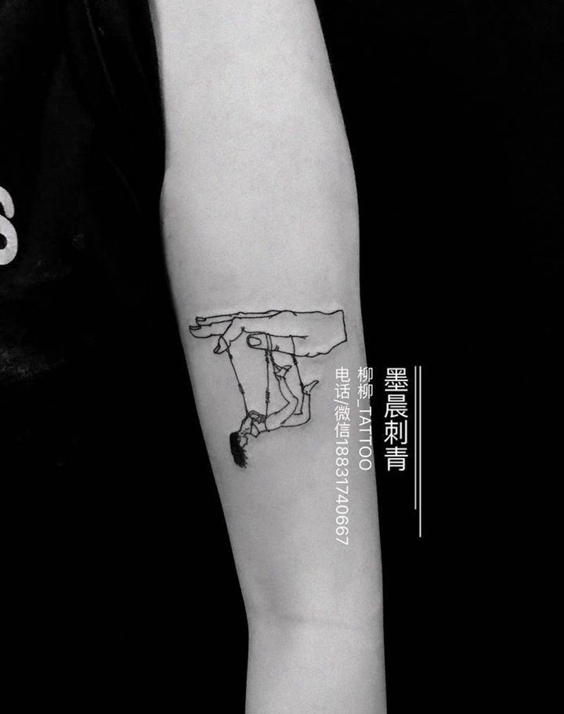 指尖游戏纹身图片