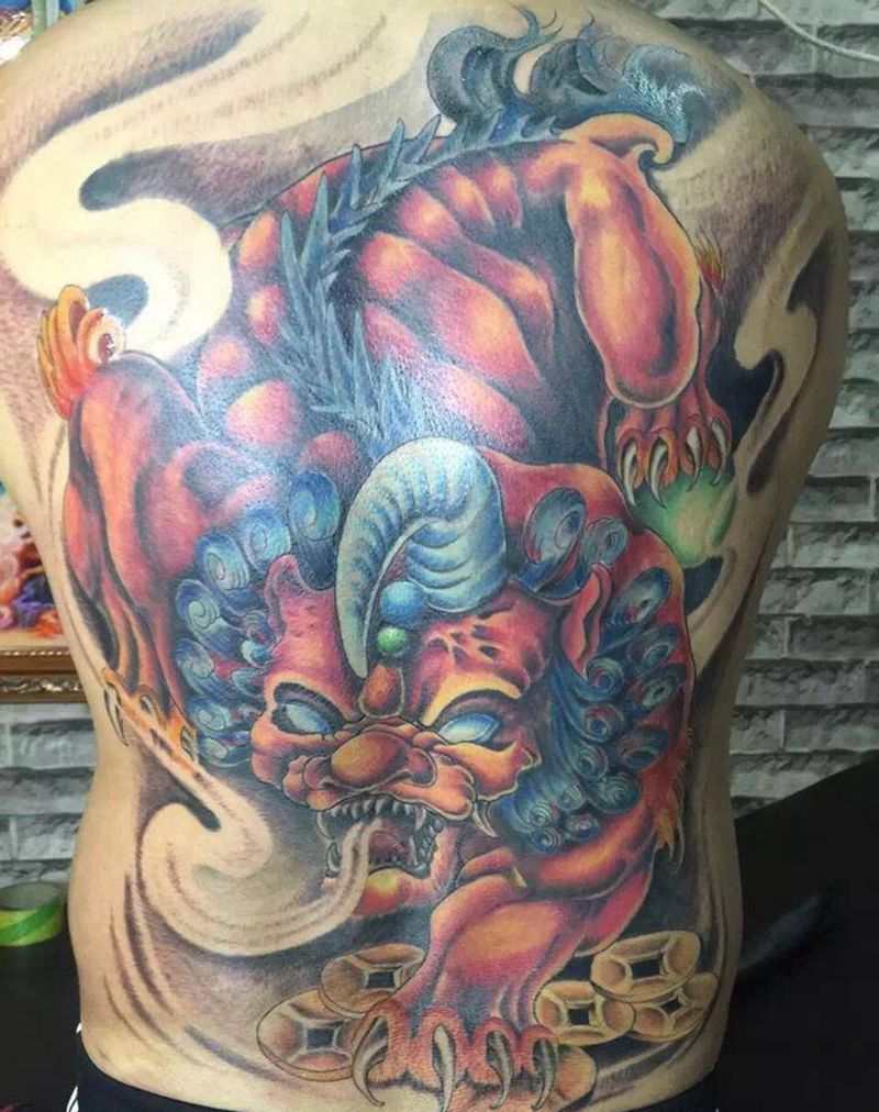 貔貅纹身图片
