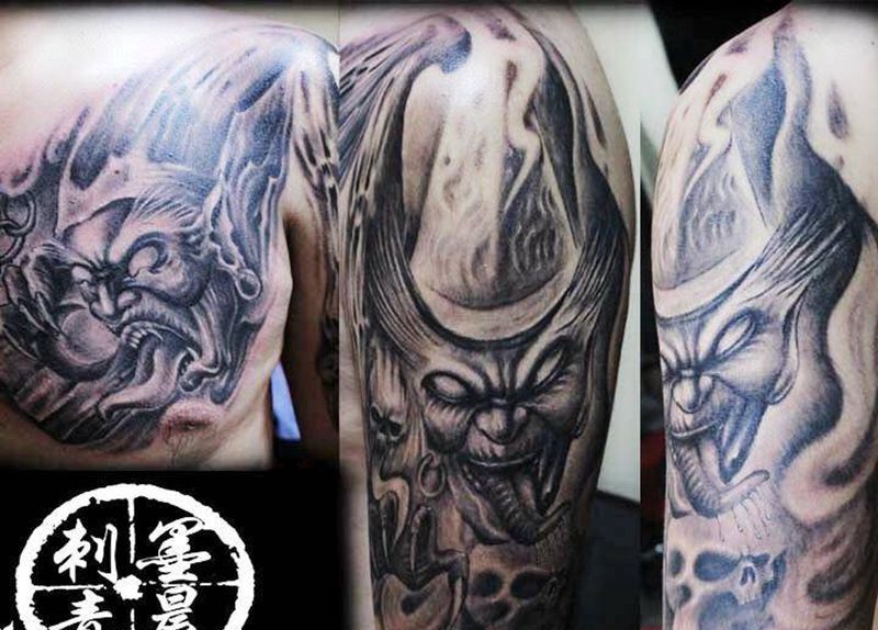无常纹身图片