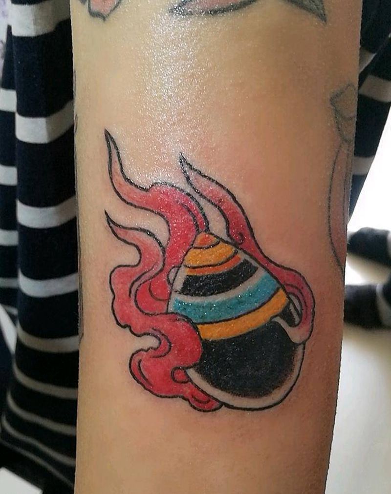 小纹身纹身图片_手臂肩部新传统纹身图案