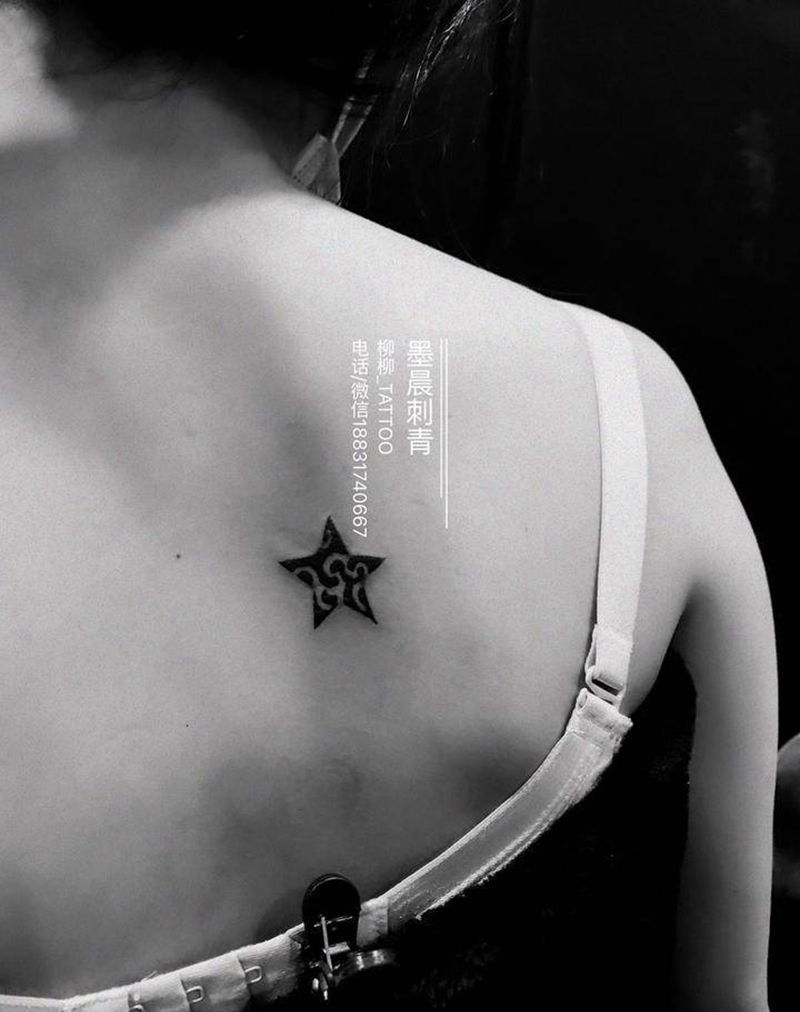 修改小星星纹身图片