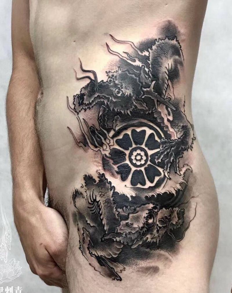 龙纹身图片