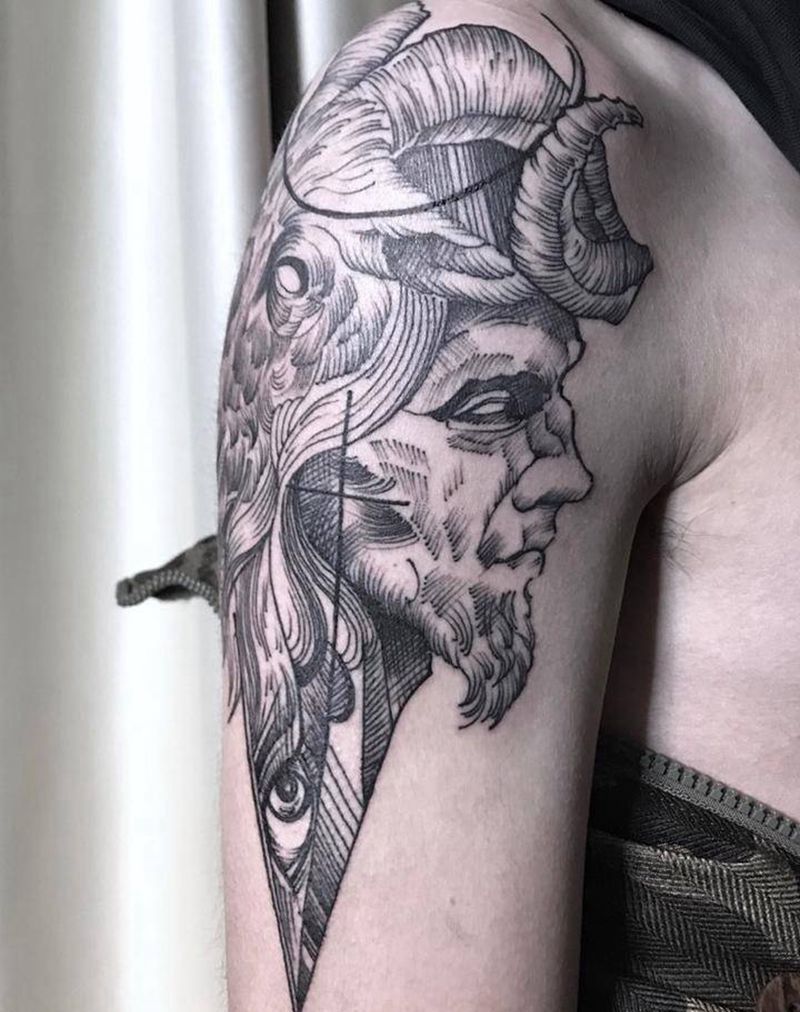 纪念他的父亲纹身图片