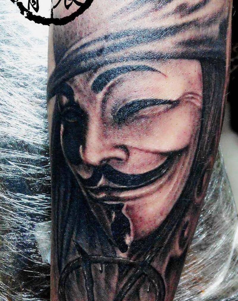 仇杀队纹身图片