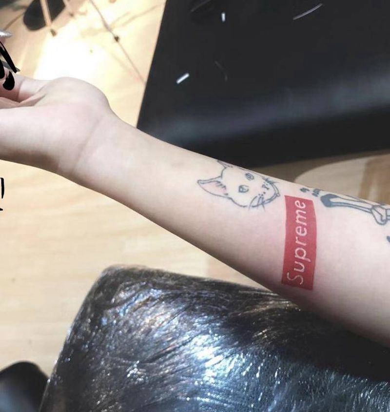 小清新纹身图片