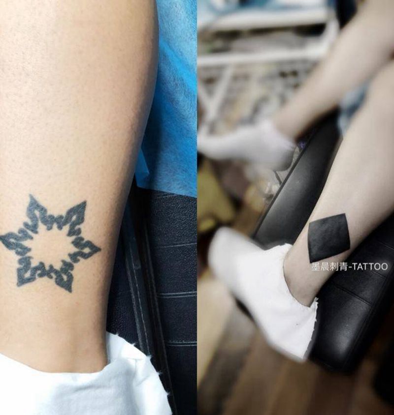 覆盖纹身图片