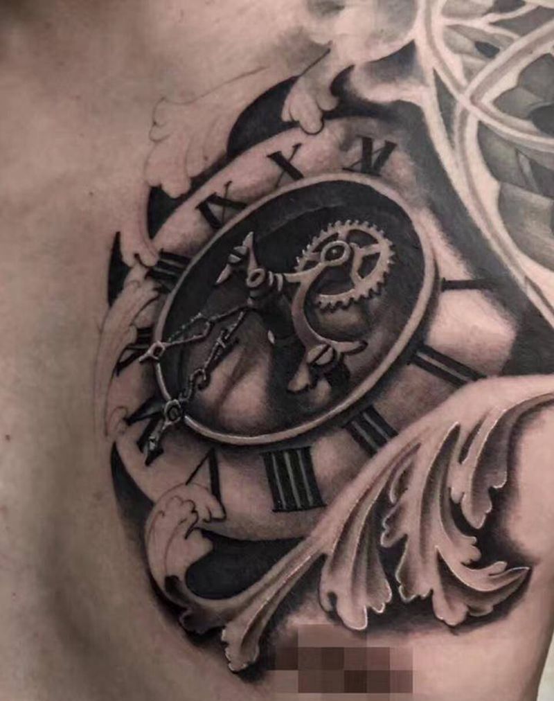 半成品纹身图片