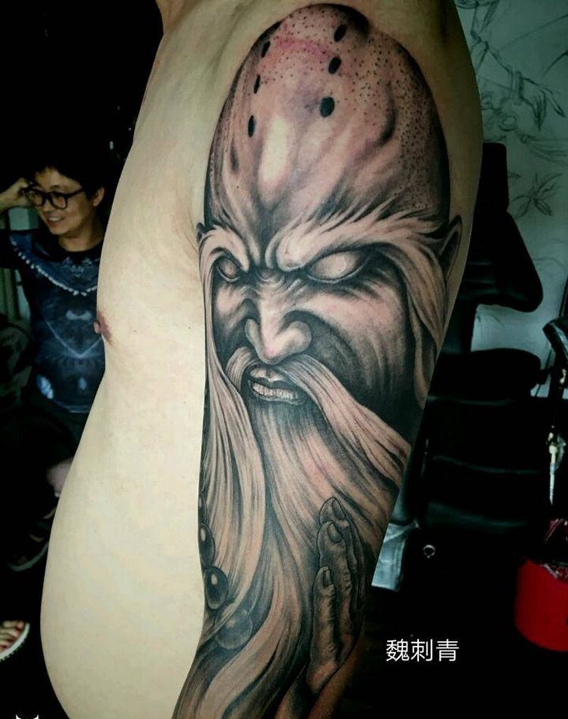 罗汉纹身图片