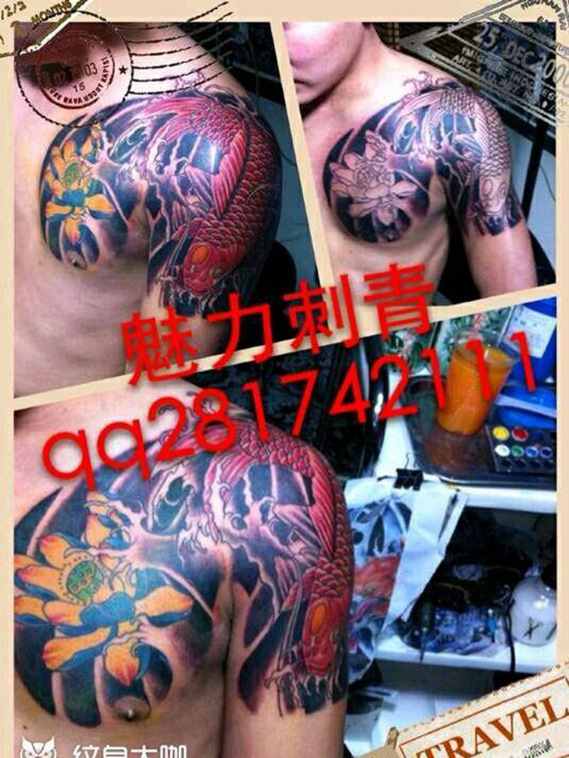 廊坊魅力纹身工作室纹身图片
