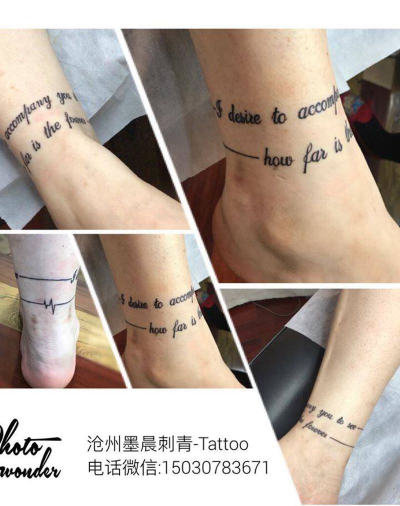 小字母纹身图片