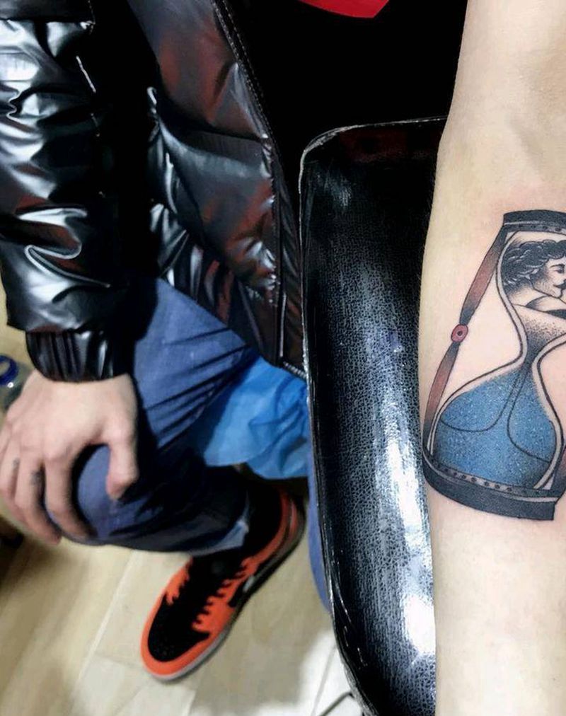 拼接 第一个图纹身图片_手臂Old SchoolNew School纹身图案