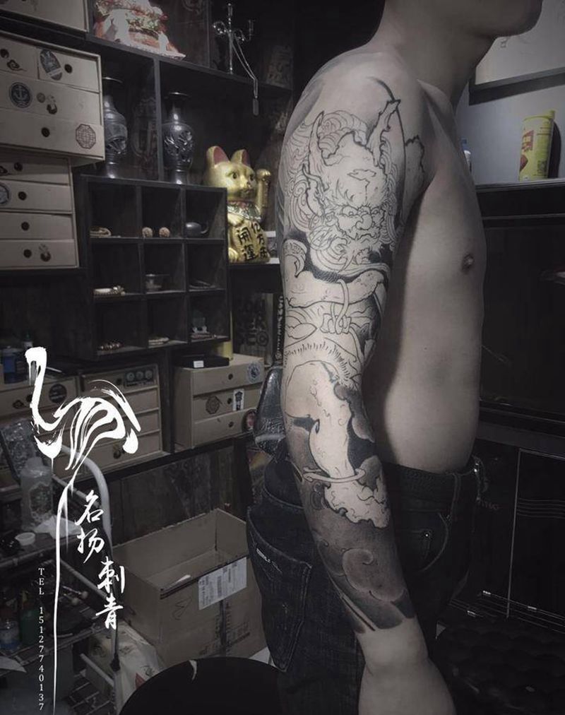 未完成作品纹身图片