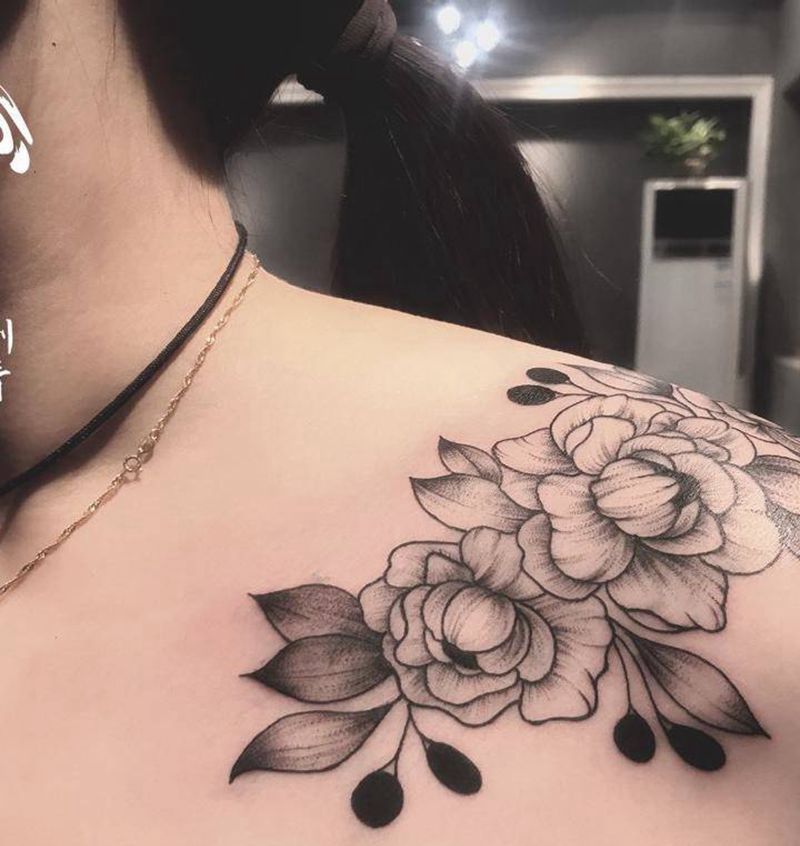 小花花送给你纹身图片