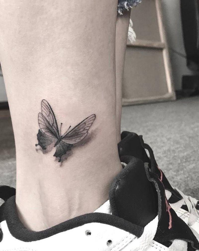 蝴蝶纹身图片
