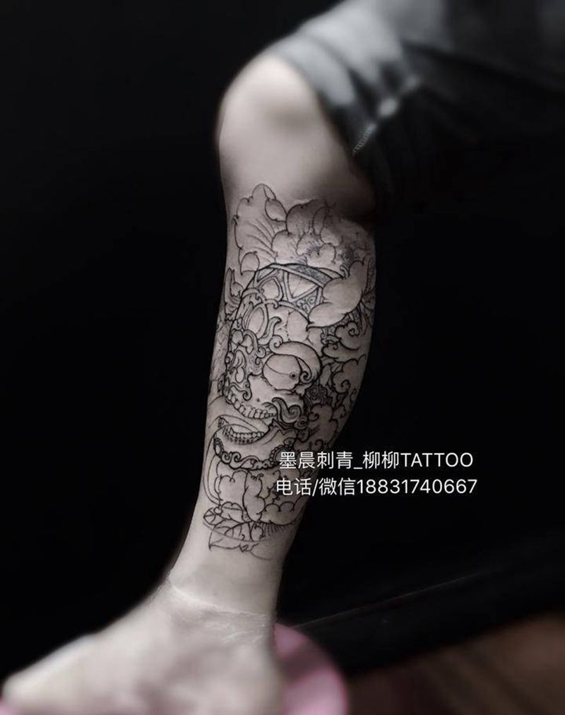 嘎巴拉纹身图片