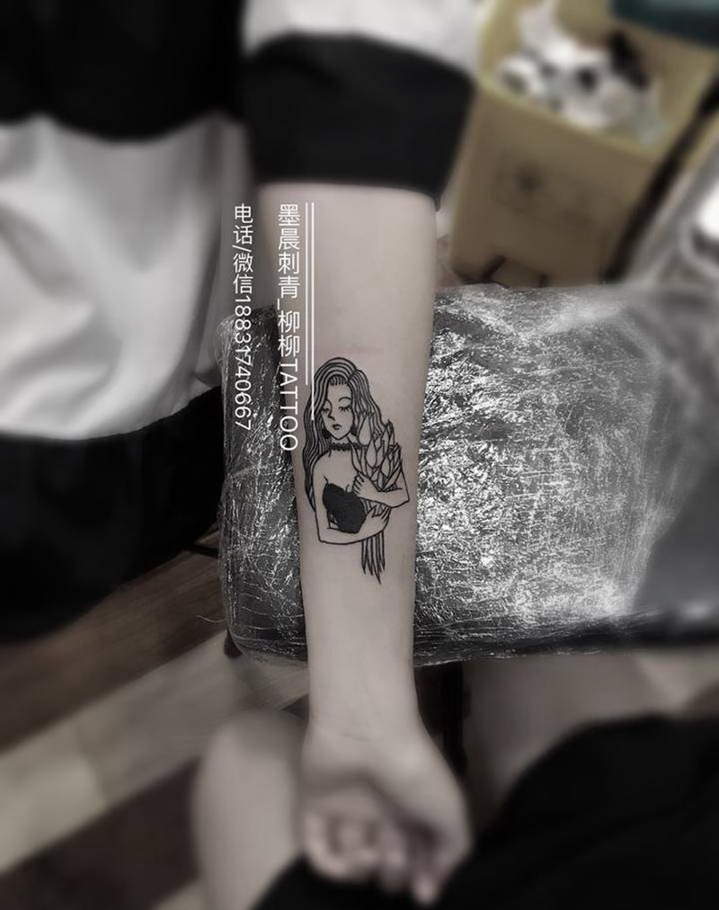 小清新纹身图片