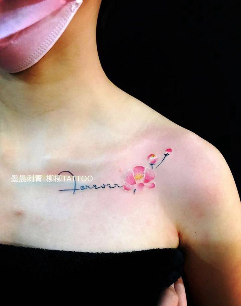 小花花纹身图片