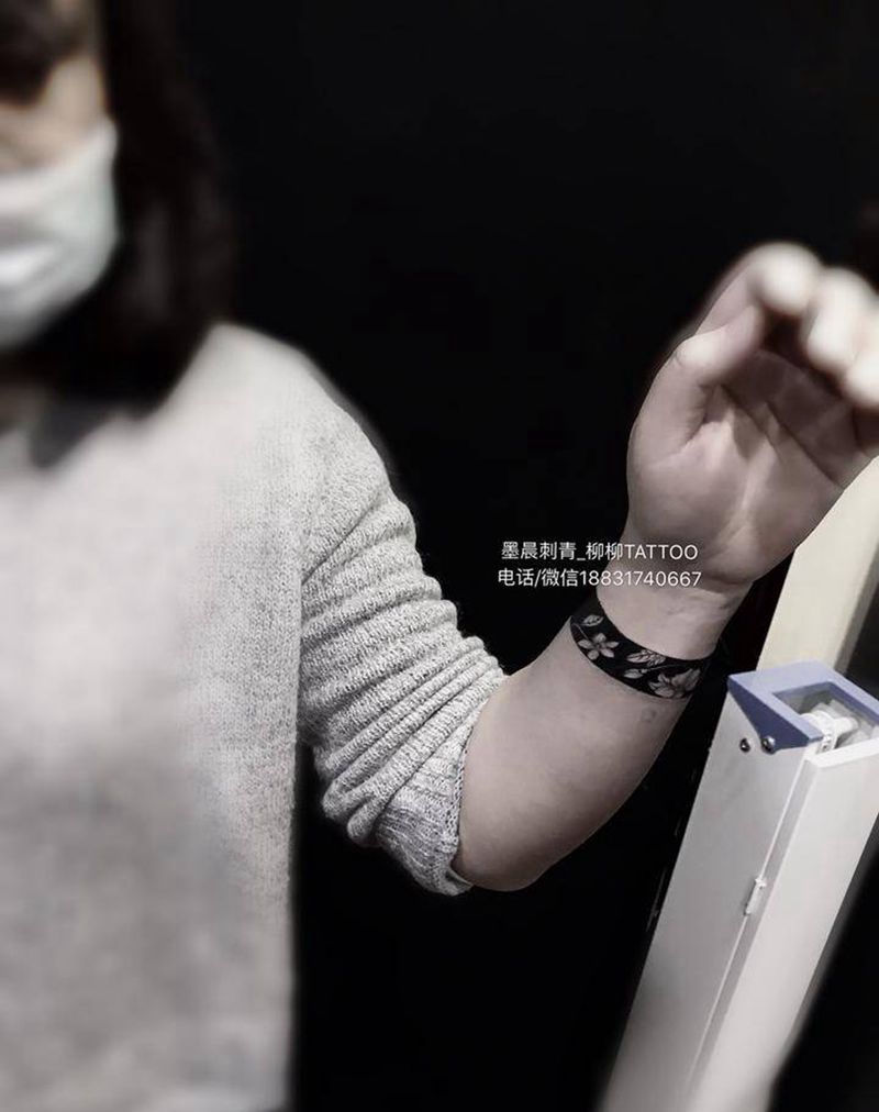 手环纹身图片
