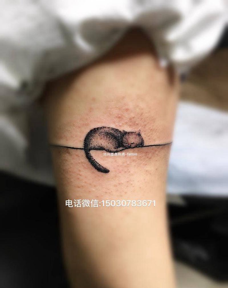小猫纹身图片