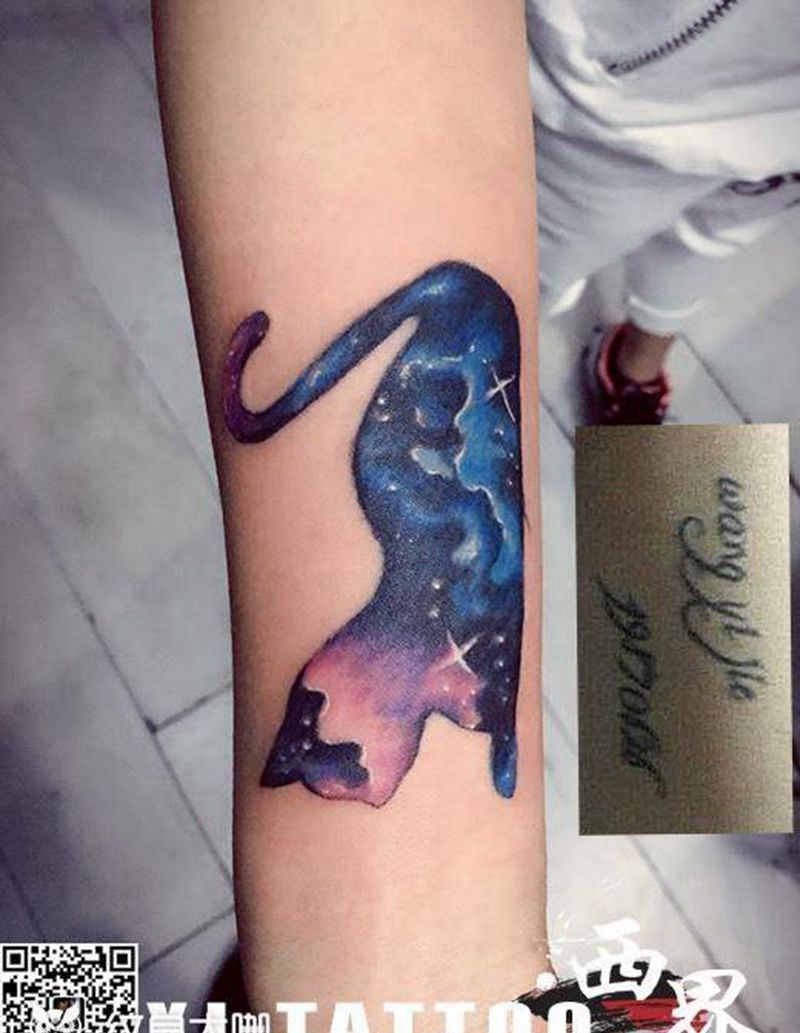 遮盖纹身图片_成品手臂欧美写实几何静物纹身图案