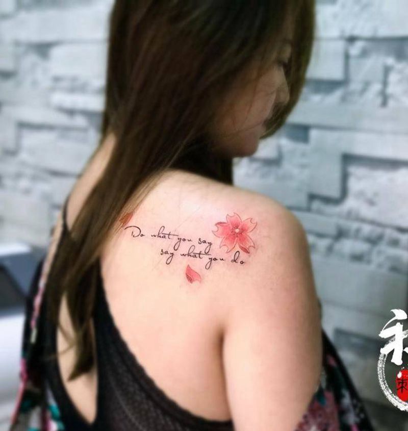 小清新纹身图片