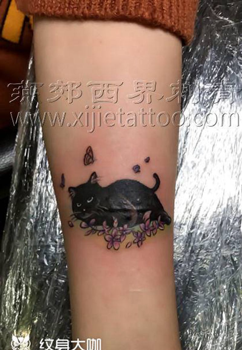 疤痕遮盖纹身图片_手臂纹身图案